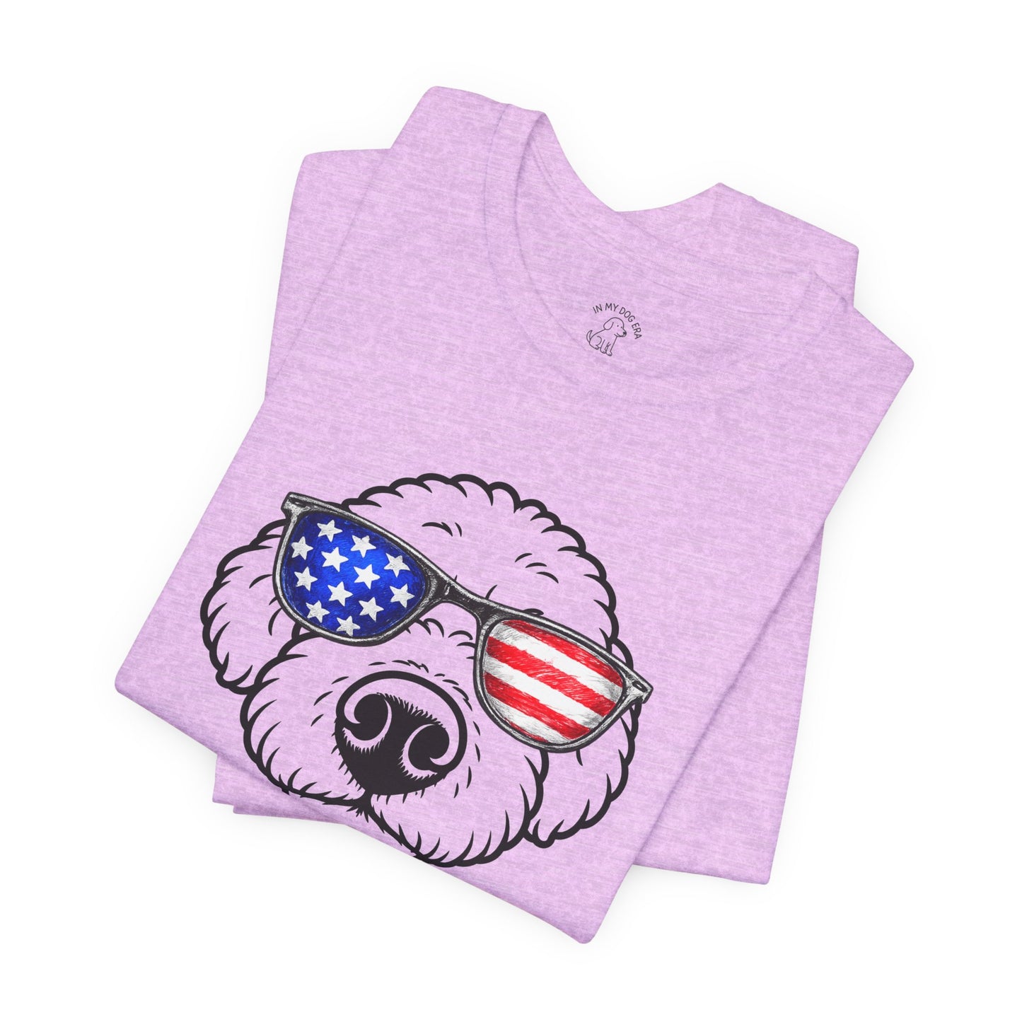 Red, White & BOOP Bichon T-Shirt