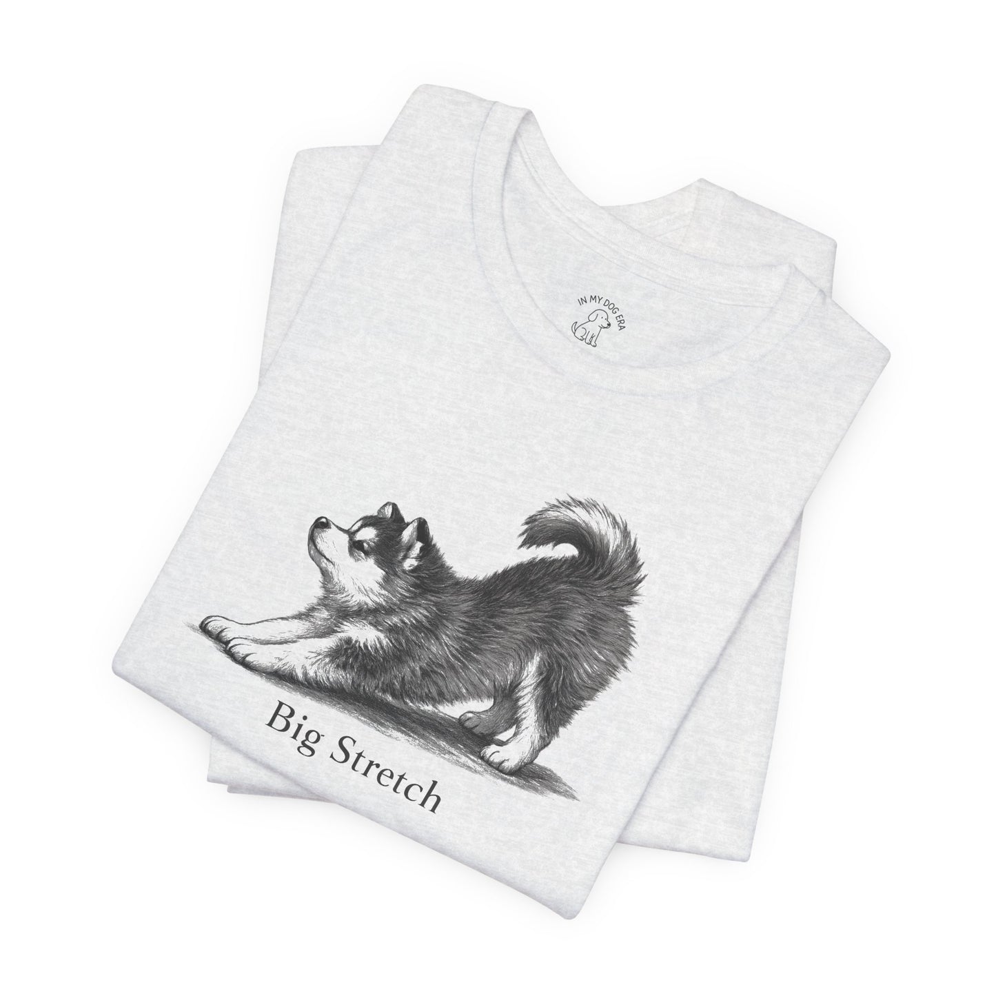 Big Stretch Pomsky T-Shirt