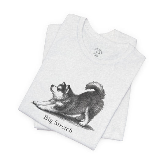 Big Stretch Pomsky T-Shirt