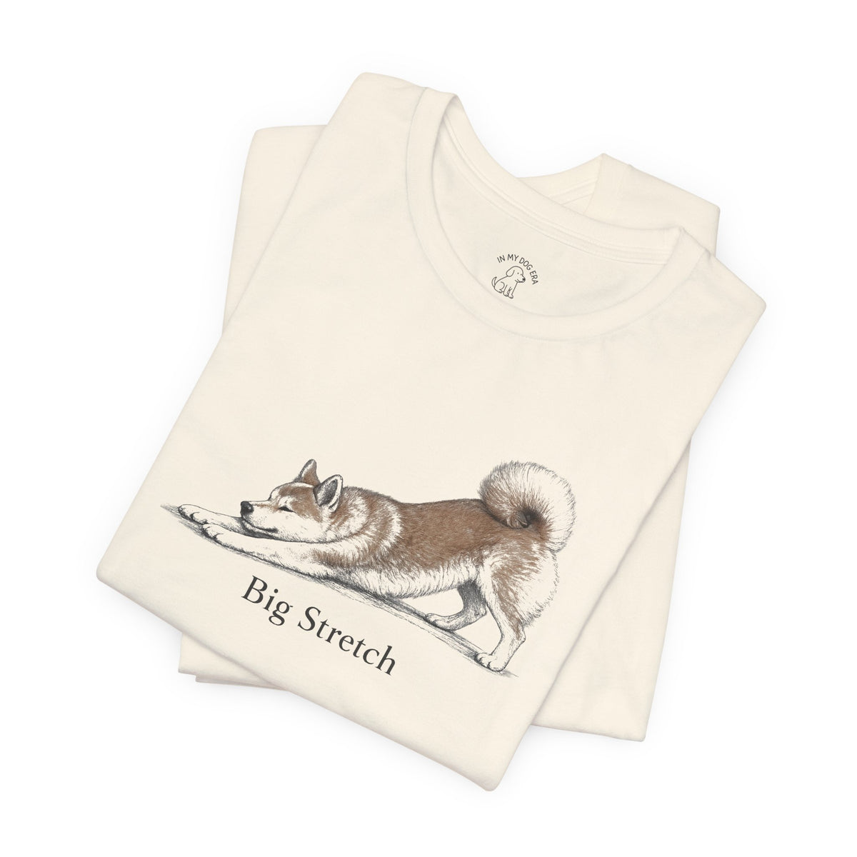 Big Stretch Shiba Inu T-Shirt