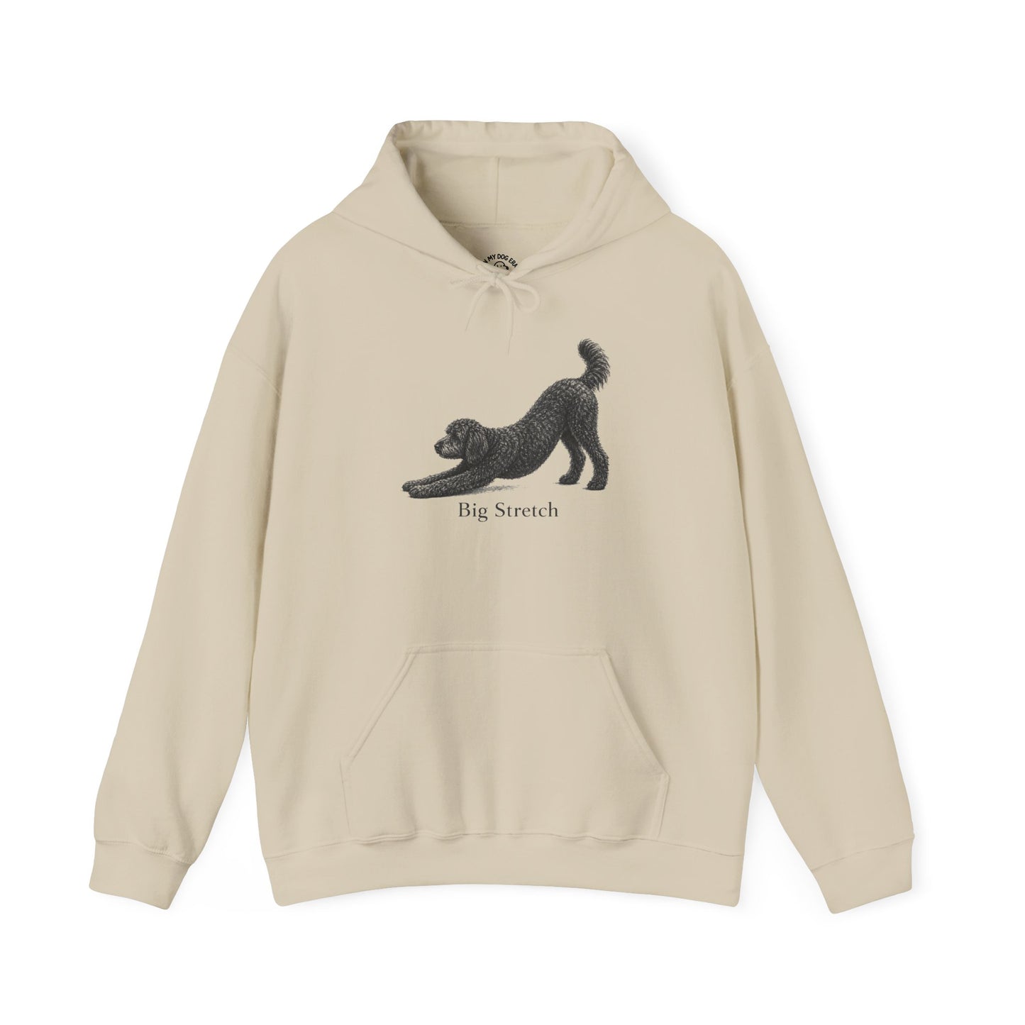 Big Stretch Black Goldendoodle - Hoodie