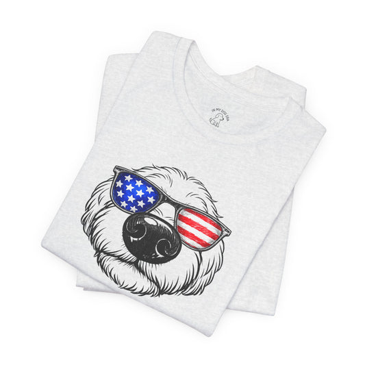 Red, White & BOOP Goldendoodle T-Shirt