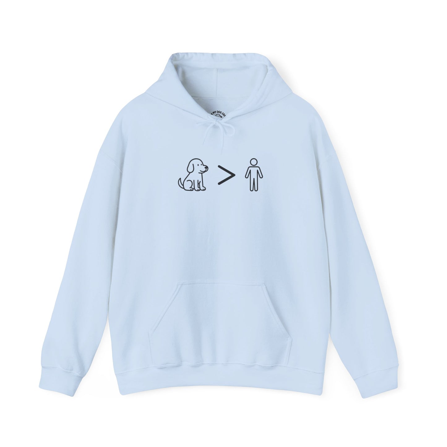 Dogs Greater Than Humans - Dog Lover Hoodie