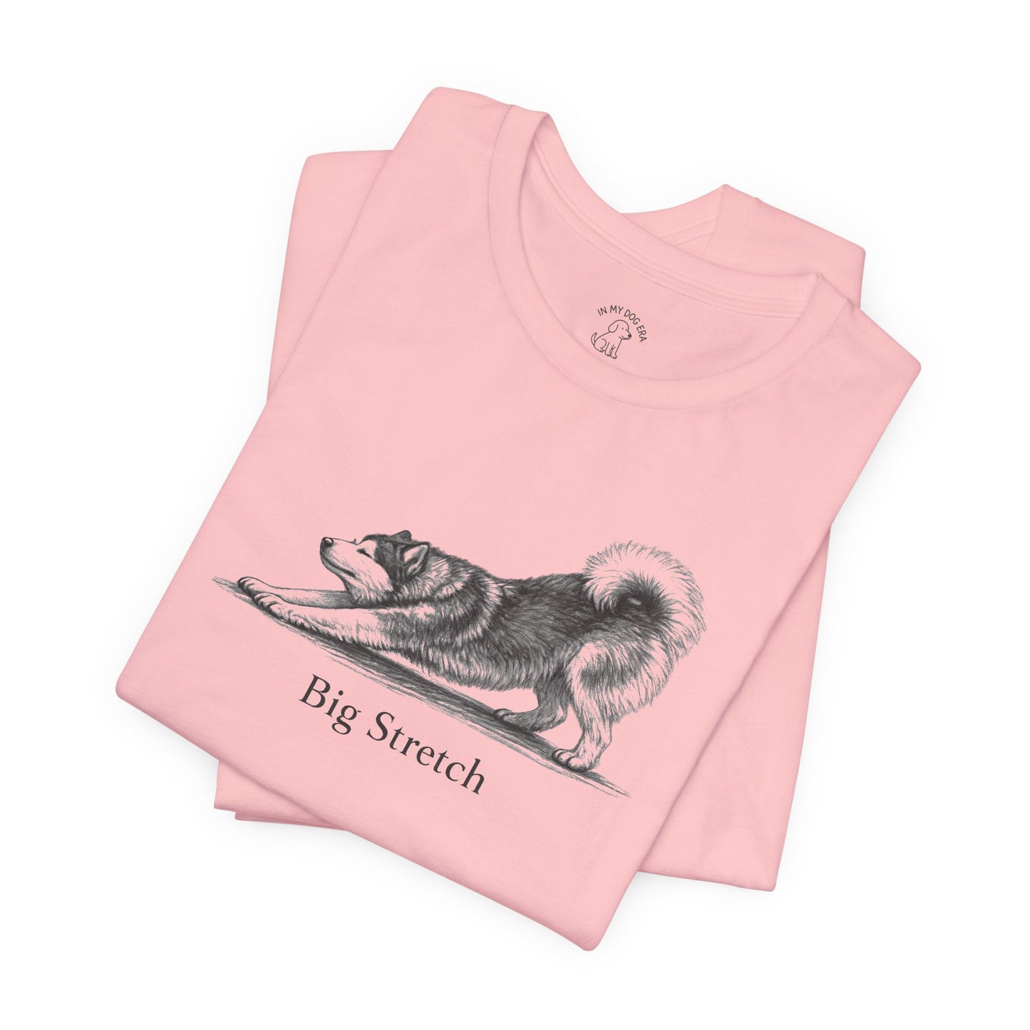 Big Stretch Alaskan Malamute T-Shirt