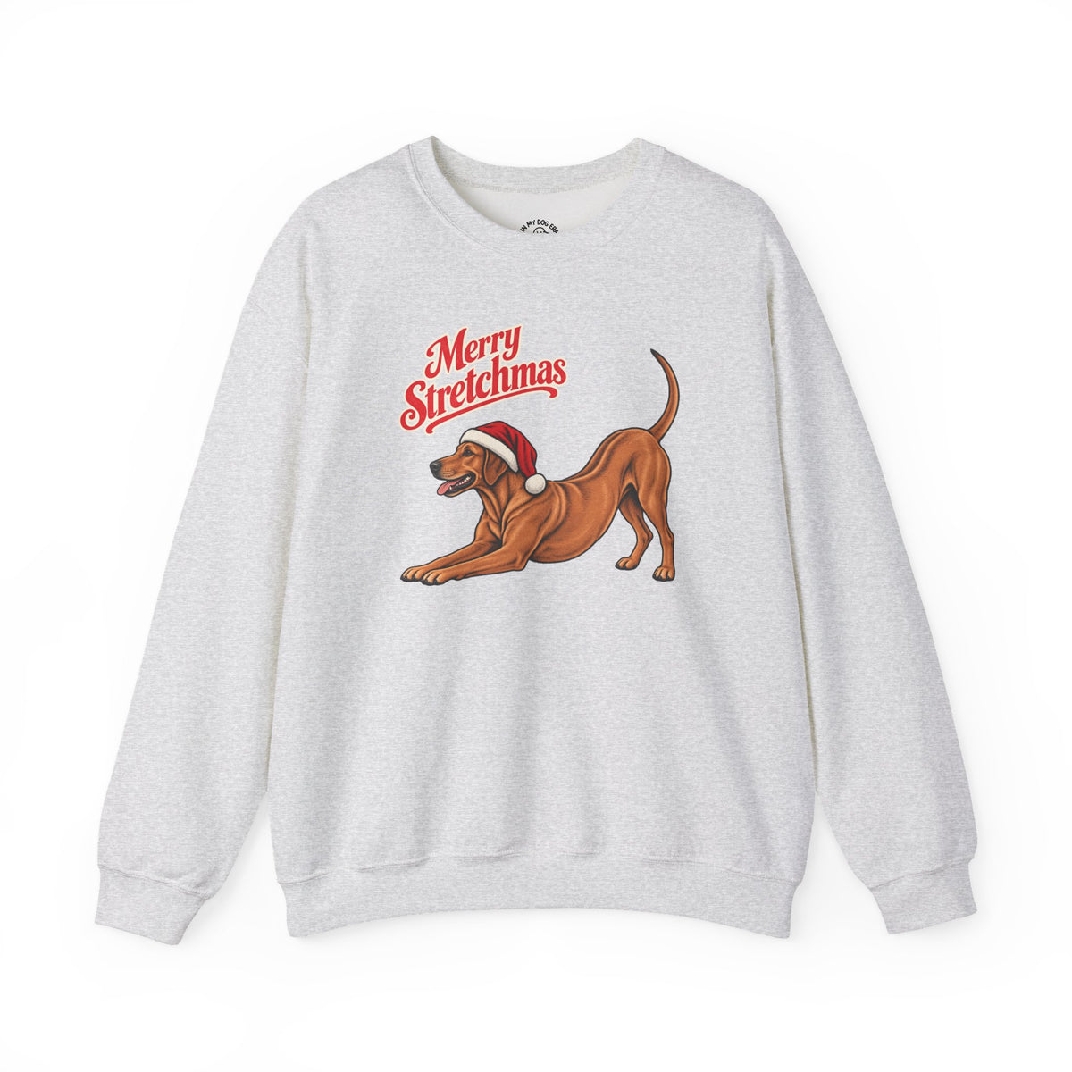 Rhodesian Ridgeback Christmas Sweatshirt | Merry Stretchmas
