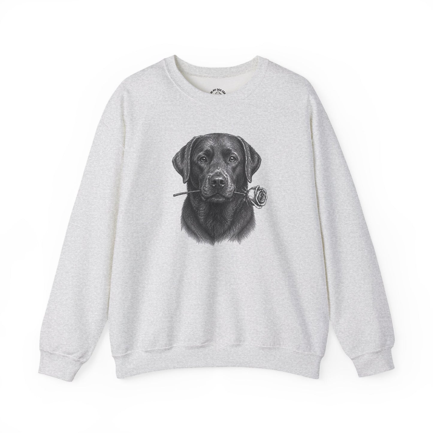 Chocolate Labrador Retriever Rose Collection Sweatshirt