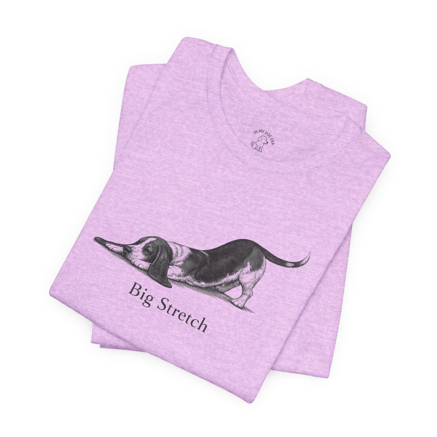 Big Stretch Basset Hound T-Shirt