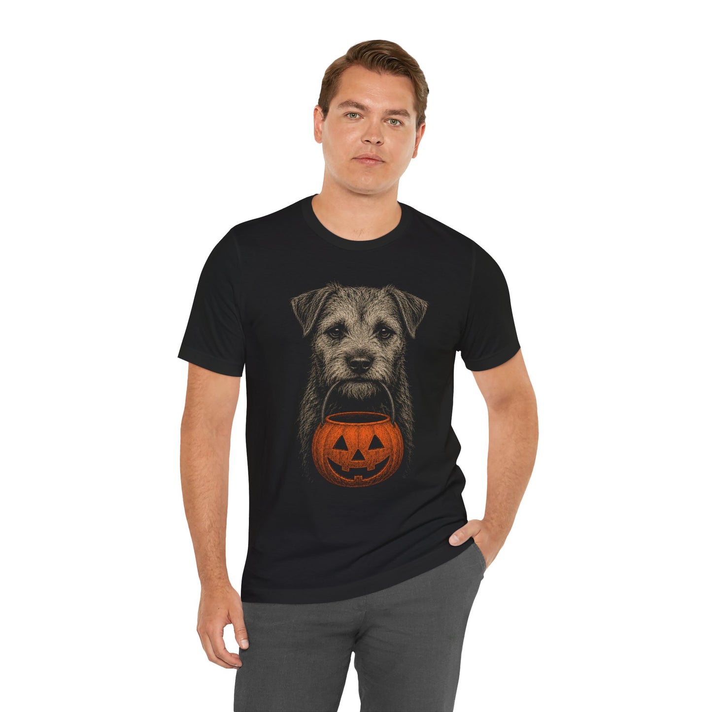 Border Terrier Halloween T-Shirt – Boop or Treat