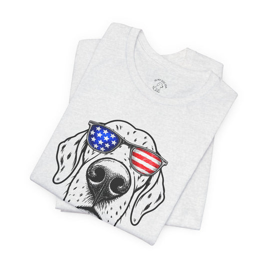 Red, White & BOOP English Pointer T-Shirt