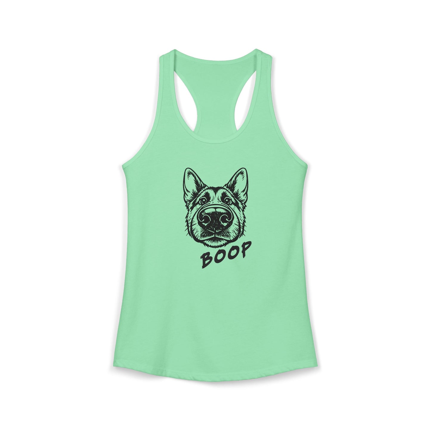 BOOP Classic - German Shepherd - Women's Racerback Tanktop