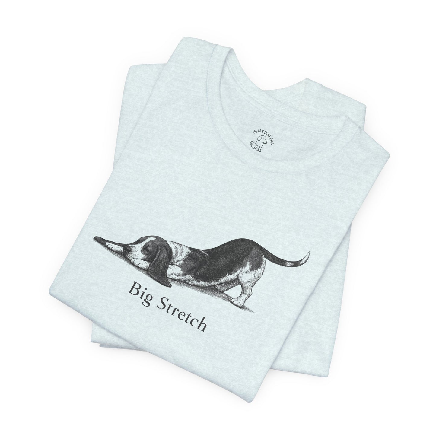 Big Stretch Basset Hound T-Shirt