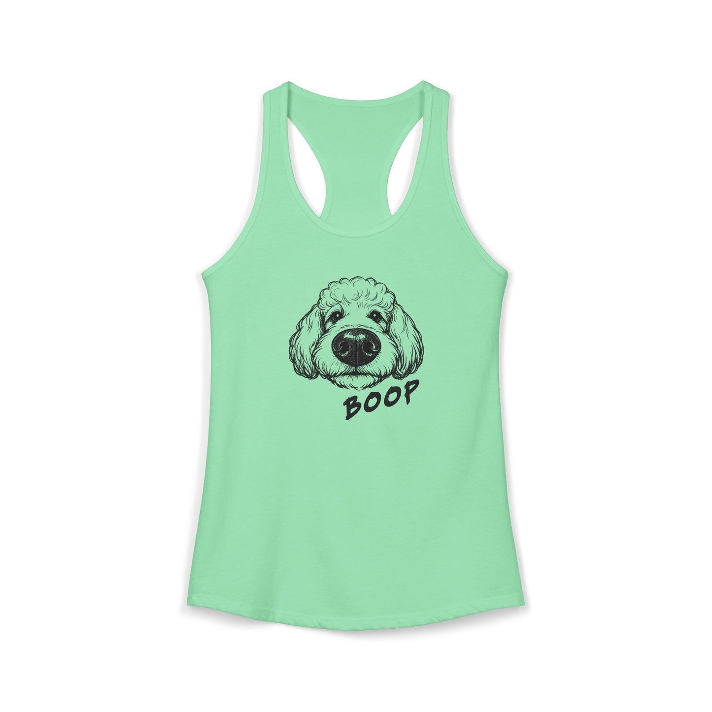 BOOP Classic - Poodle - Women's Racerback Tanktop