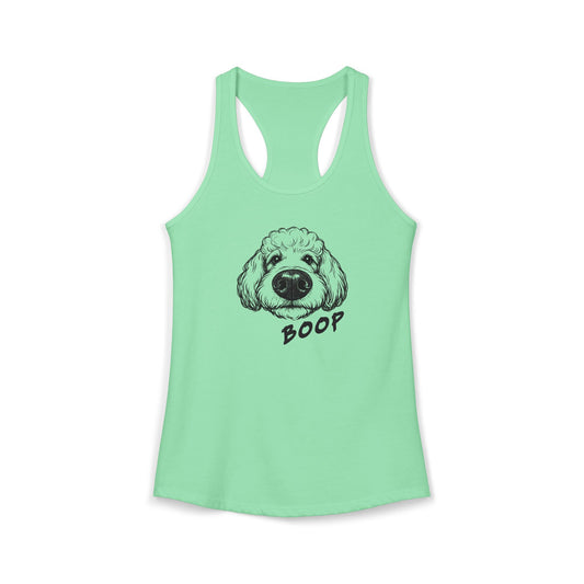 BOOP Classic - Poodle - Women's Racerback Tanktop