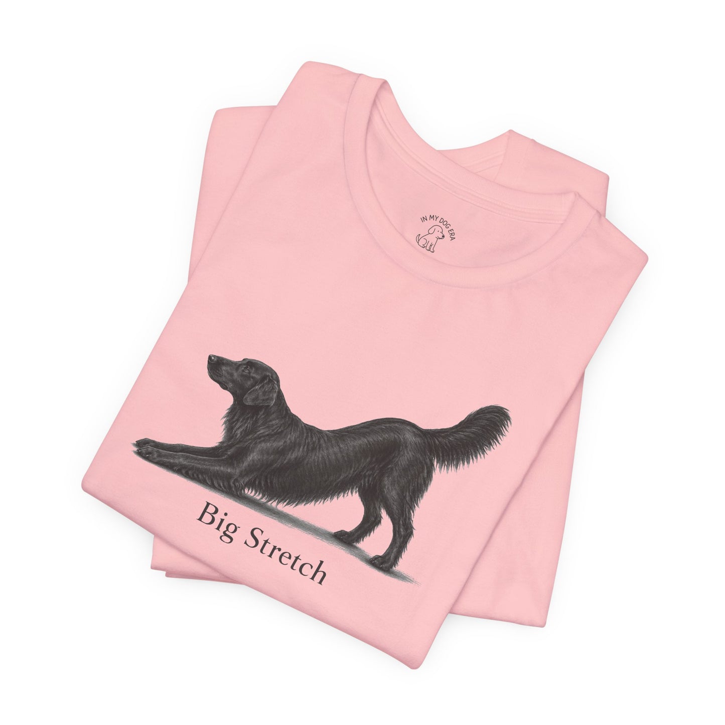 Big Stretch Flat-Coated Retriever T-Shirt