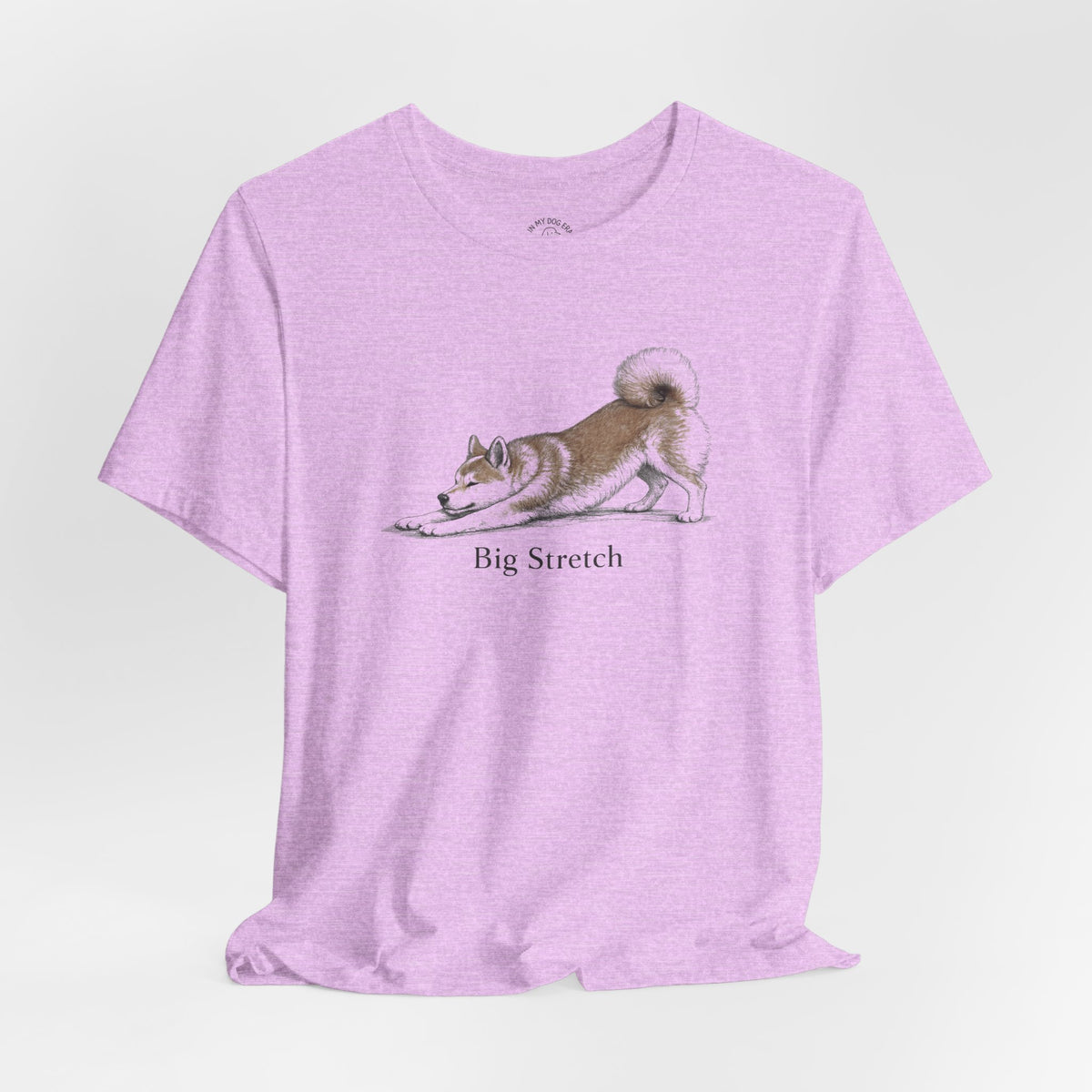 Big Stretch Shiba Inu T-Shirt