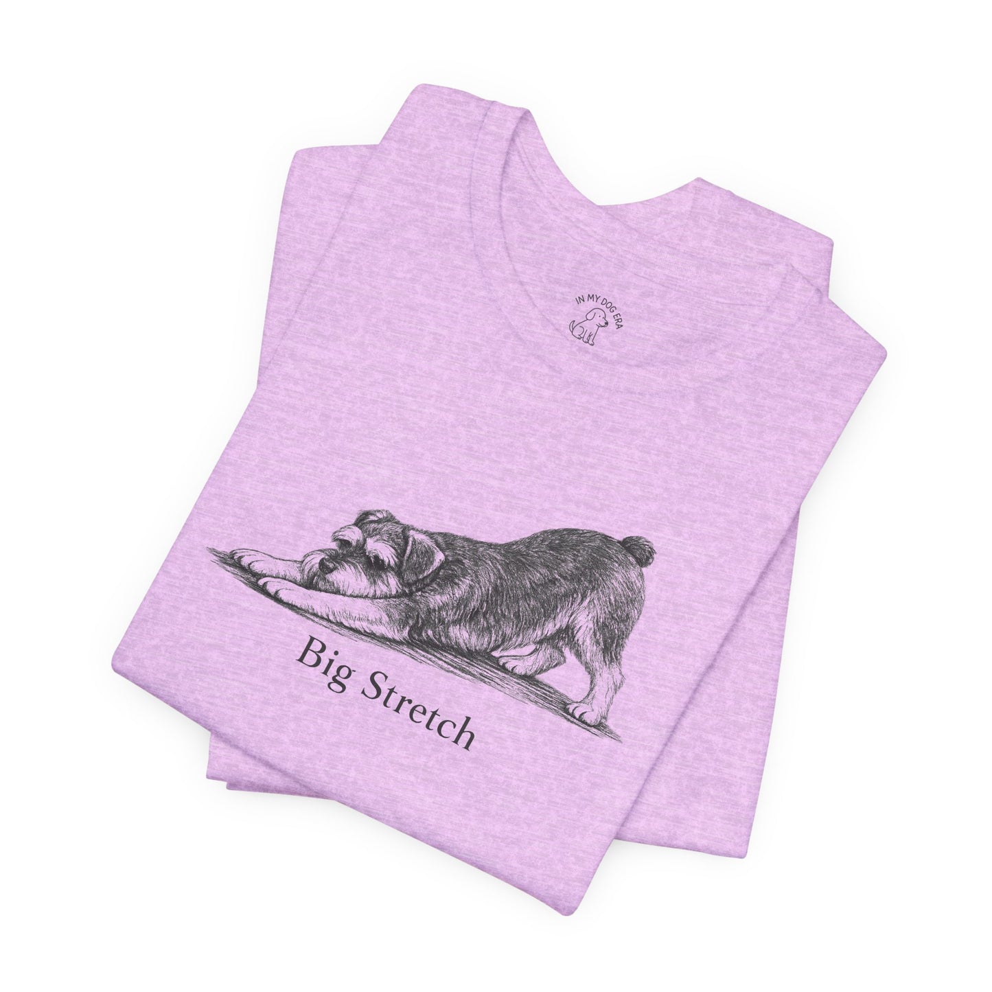 Big Stretch Miniature Schnauzer T-Shirt