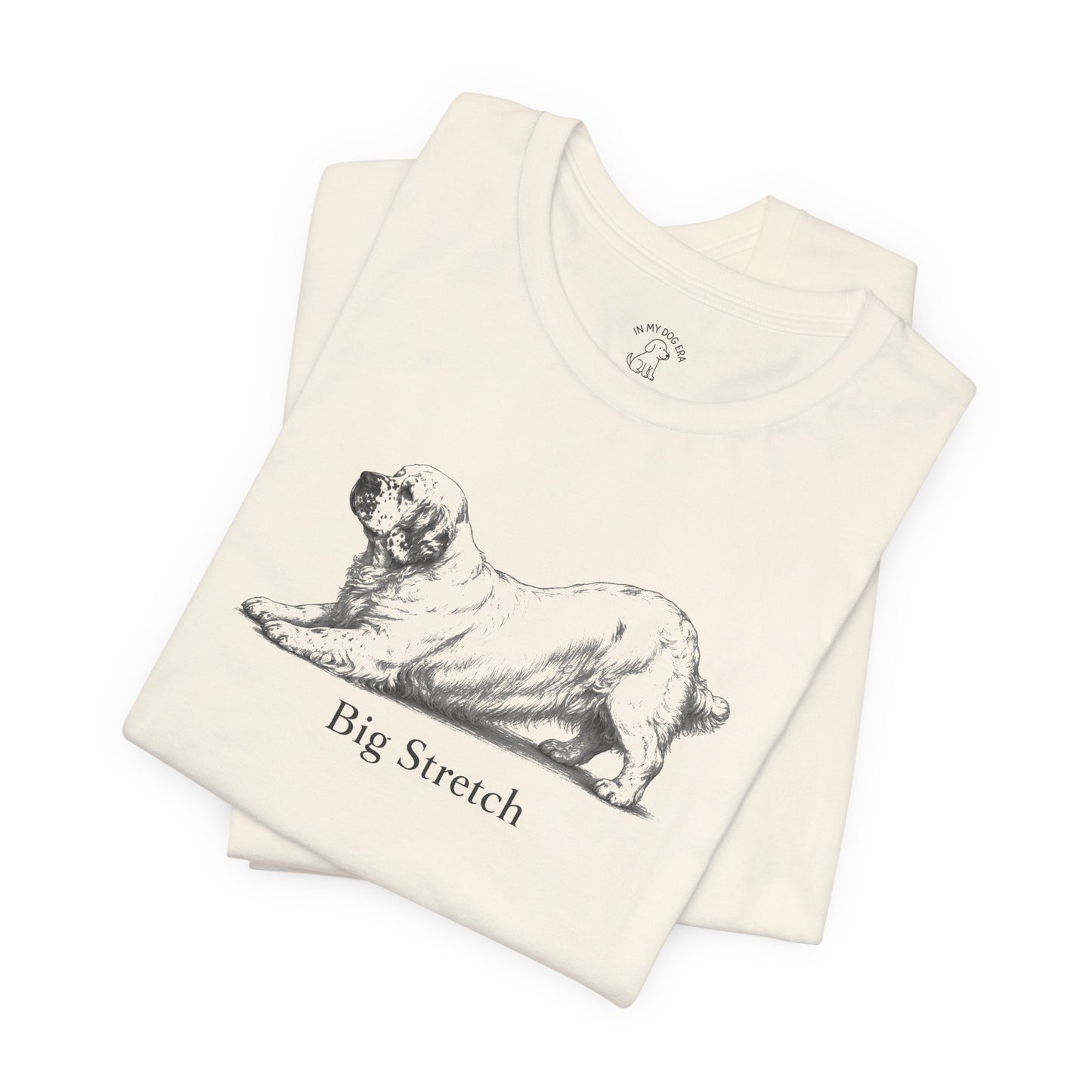 Big Stretch Clumber Spaniel T-Shirt