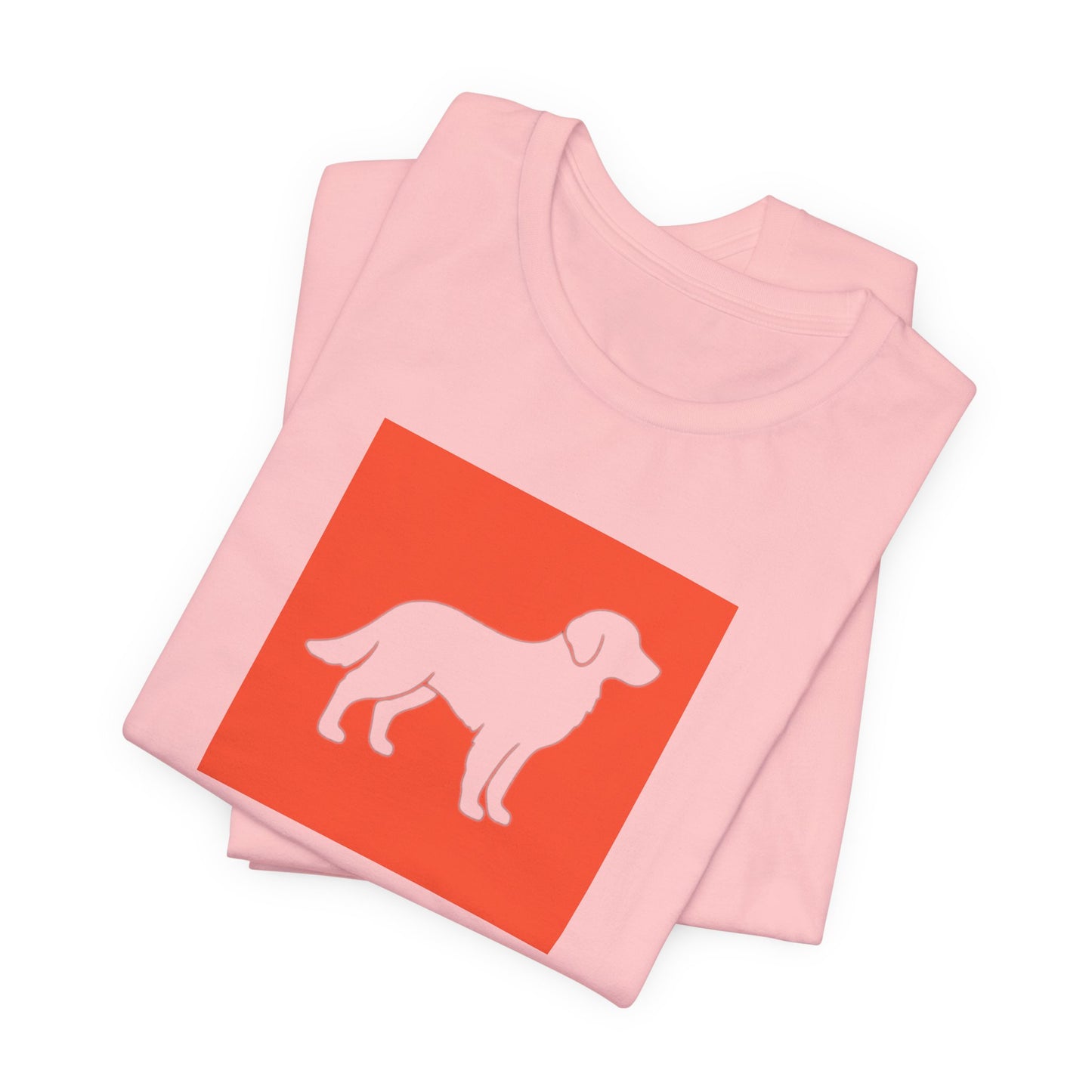 Golden Retriever Silhouette Tee