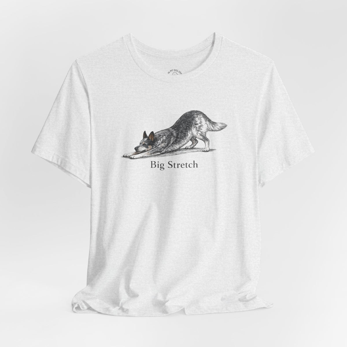 Big Stretch Australian Cattle Dog T-Shirt (Blue Heeler)
