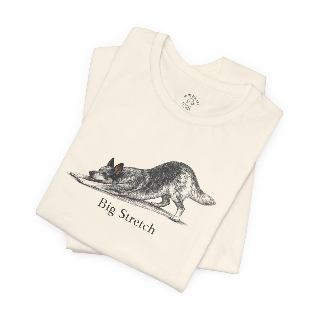Big Stretch Australian Cattle Dog T-Shirt (Blue Heeler)