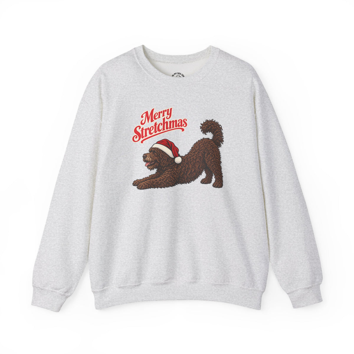 Barbet Christmas Sweatshirt | Merry Stretchmas