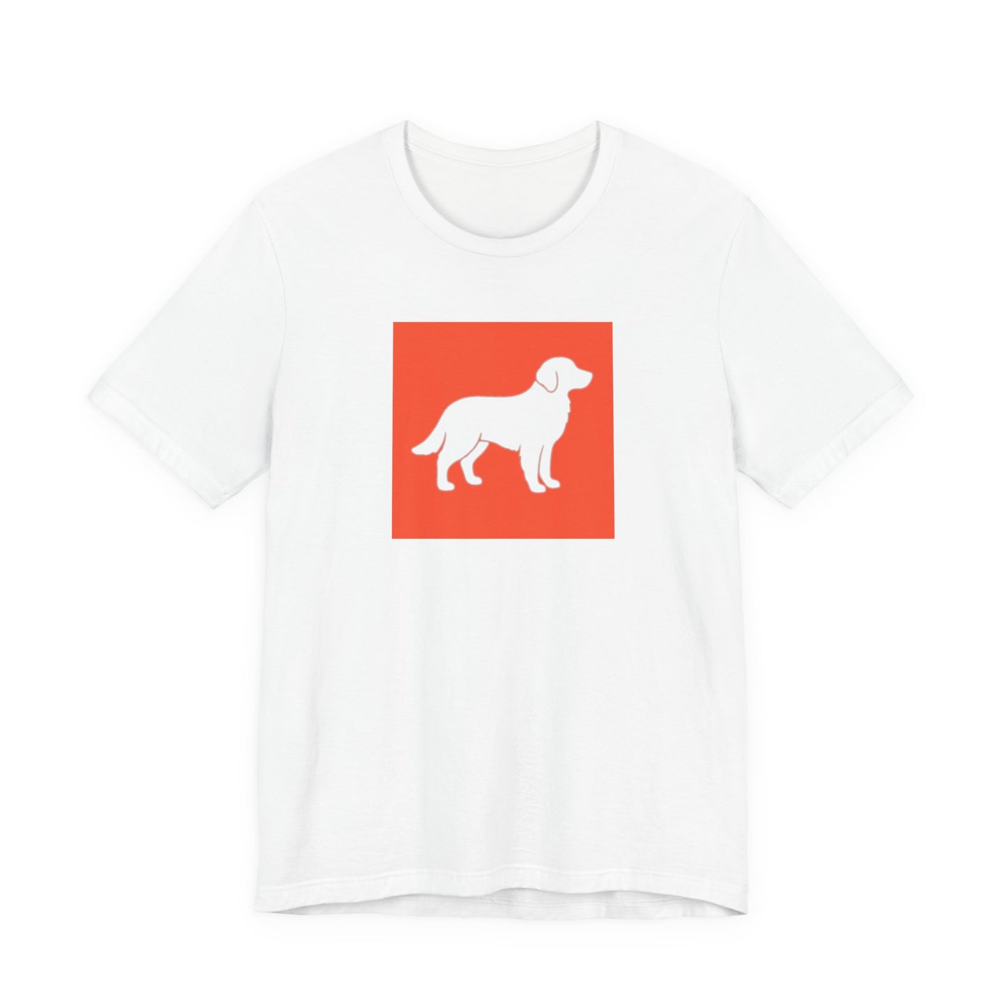 Golden Retriever Silhouette Tee