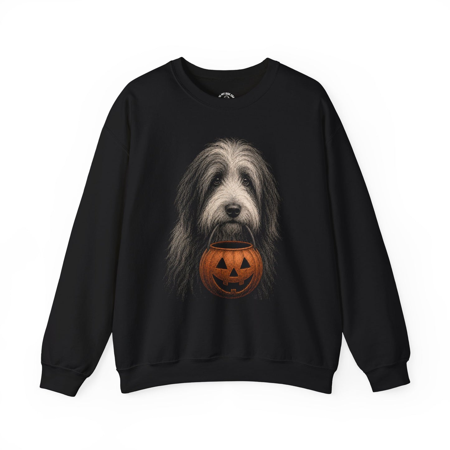 Bearded Collie Halloween Sweatshirt – Boop or Treat