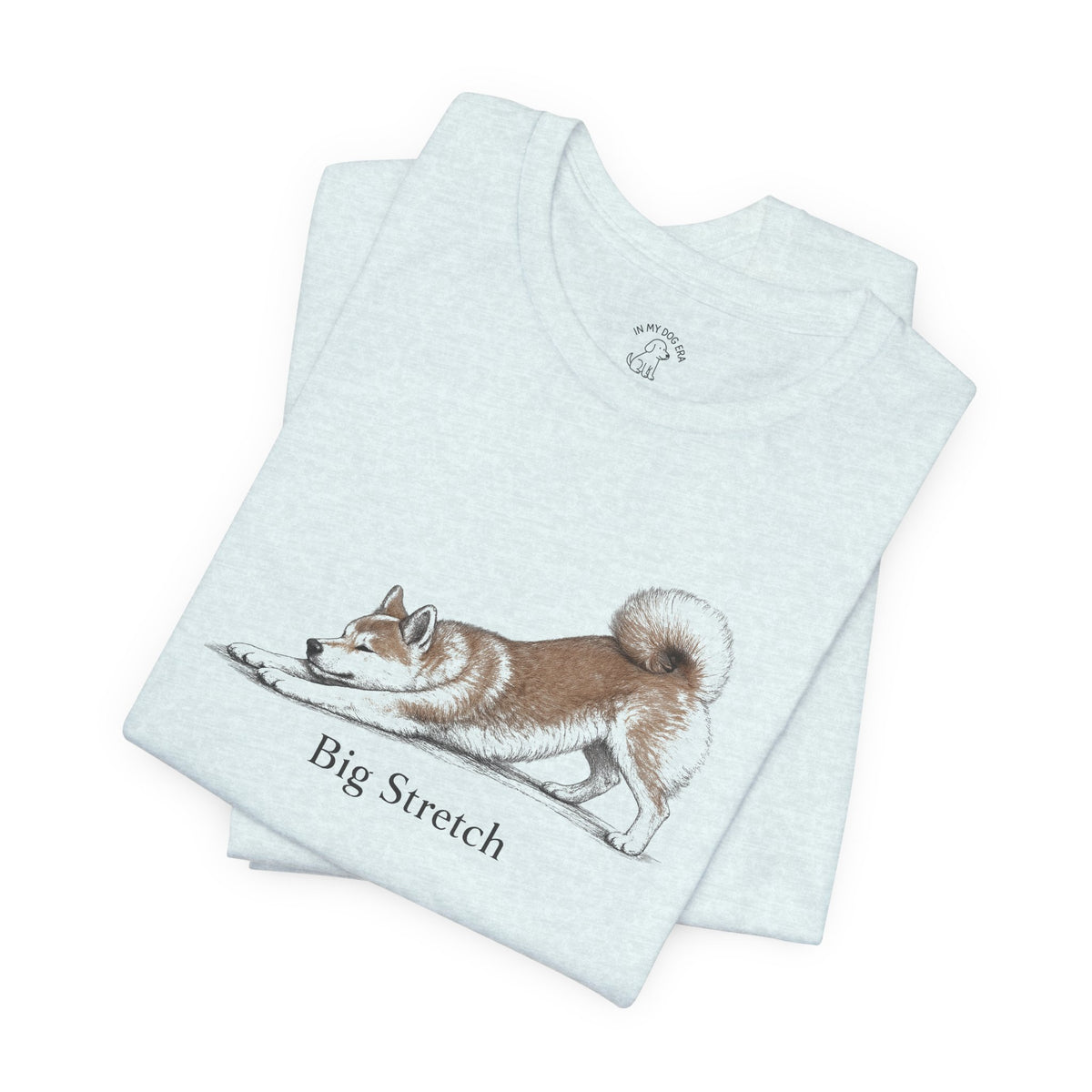 Big Stretch Shiba Inu T-Shirt