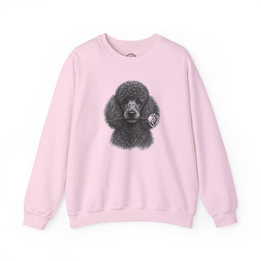 Poodle Rose Collection Sweatshirt