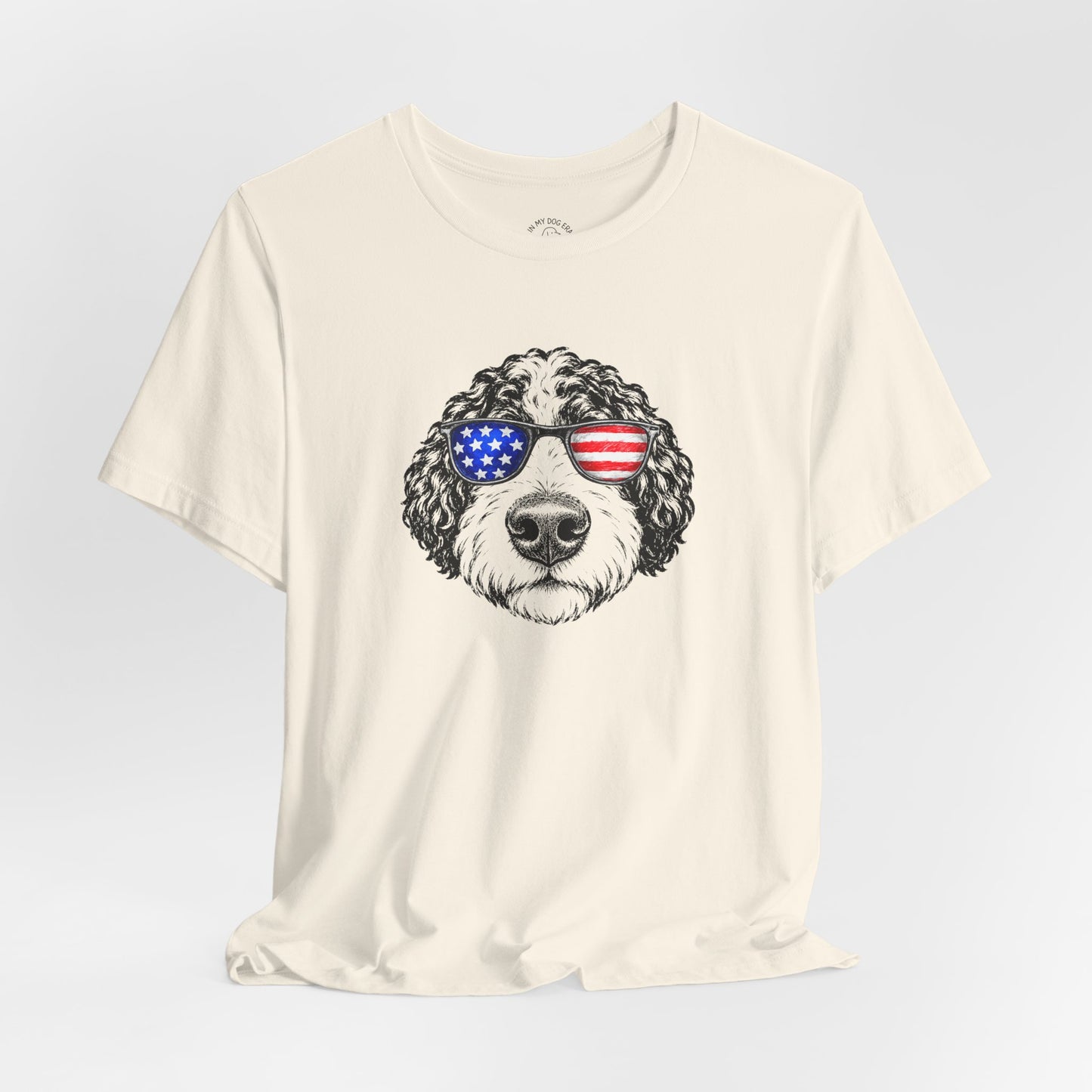 Red, White & BOOP Aussiedoodle T-Shirt