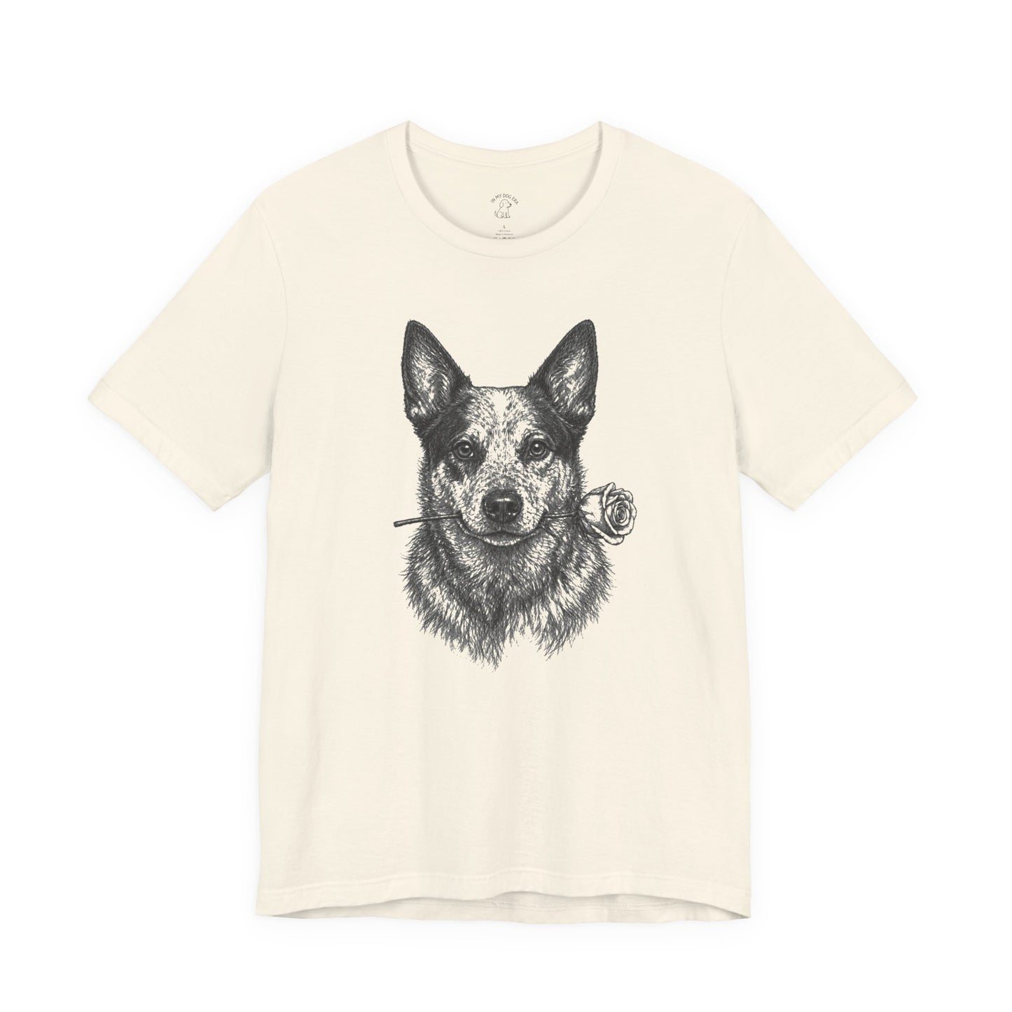 Australian Cattle Dog Heeler Rose Collection T-Shirt