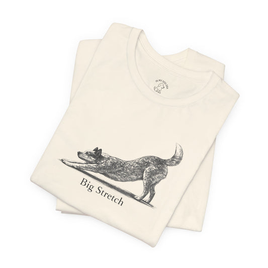 Big Stretch Australian Cattle Dog T-Shirt (Red Heeler)