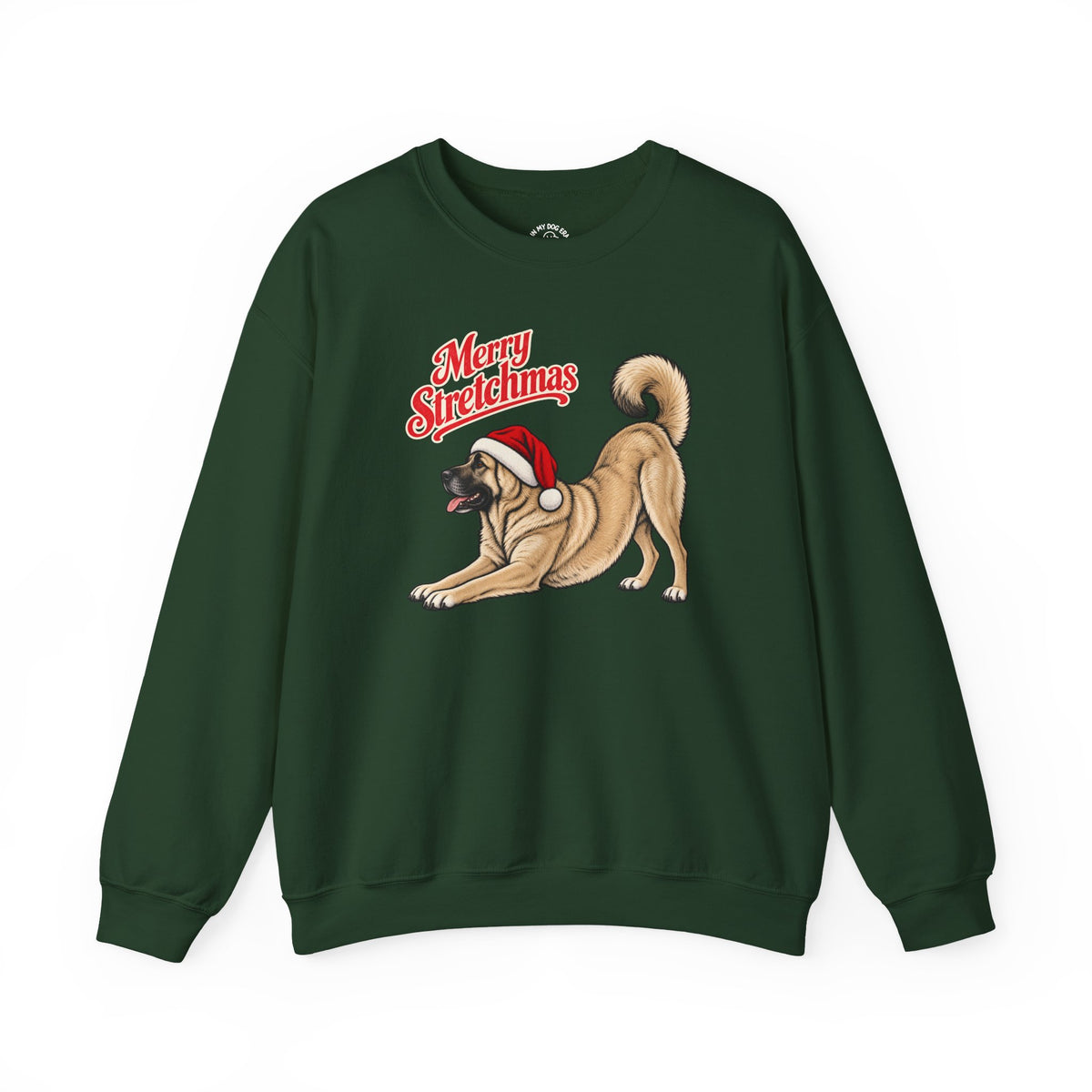 Anatolian Shepherd Christmas Sweatshirt | Merry Stretchmas