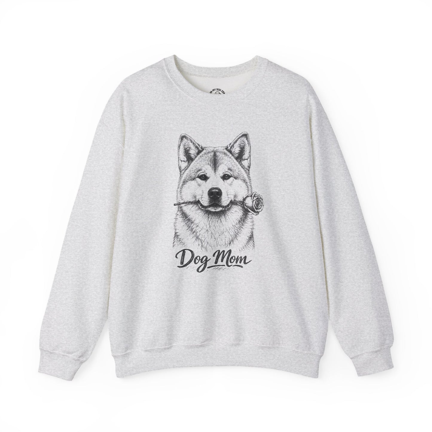 Akita Dog Mom Sweatshirt (Rose Collection)