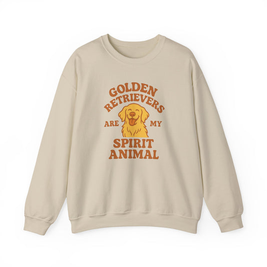 Golden Retrievers Are My Spirit Animal Sweatshirt