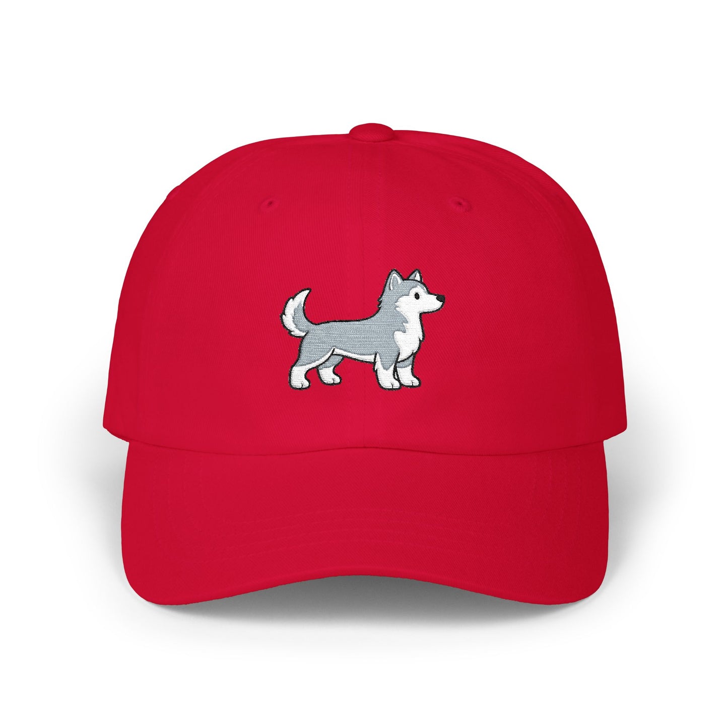 Husky Embroidered Hat