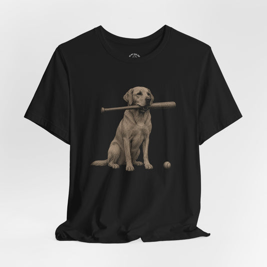 Bat Dog Yellow Labrador Retriever T-Shirt