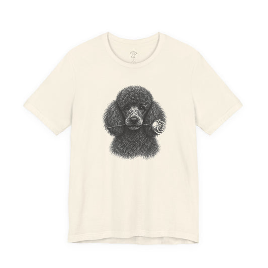 Poodle Rose Collection T-Shirt
