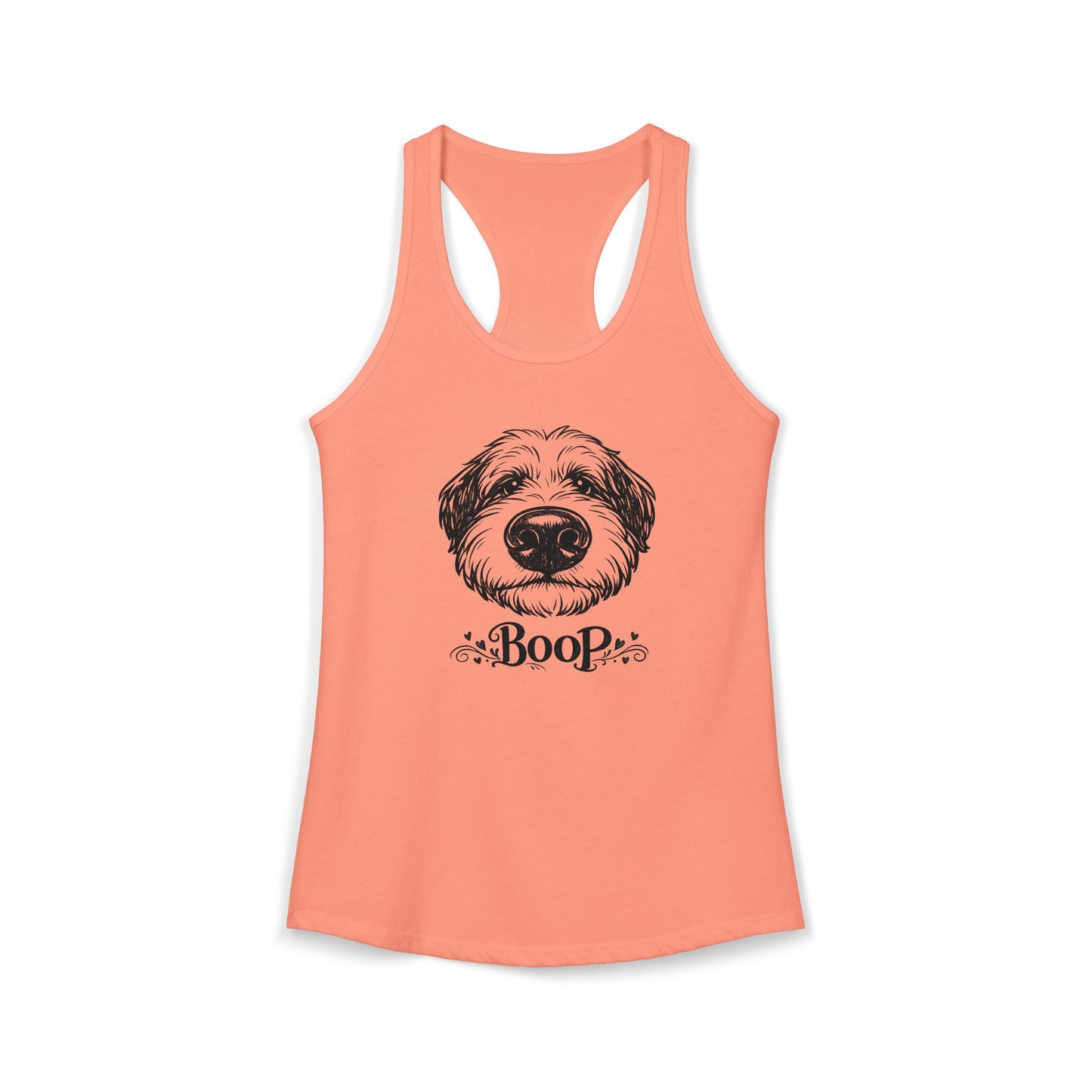 BOOP Bernedoodle - Women's Racerback Tanktop