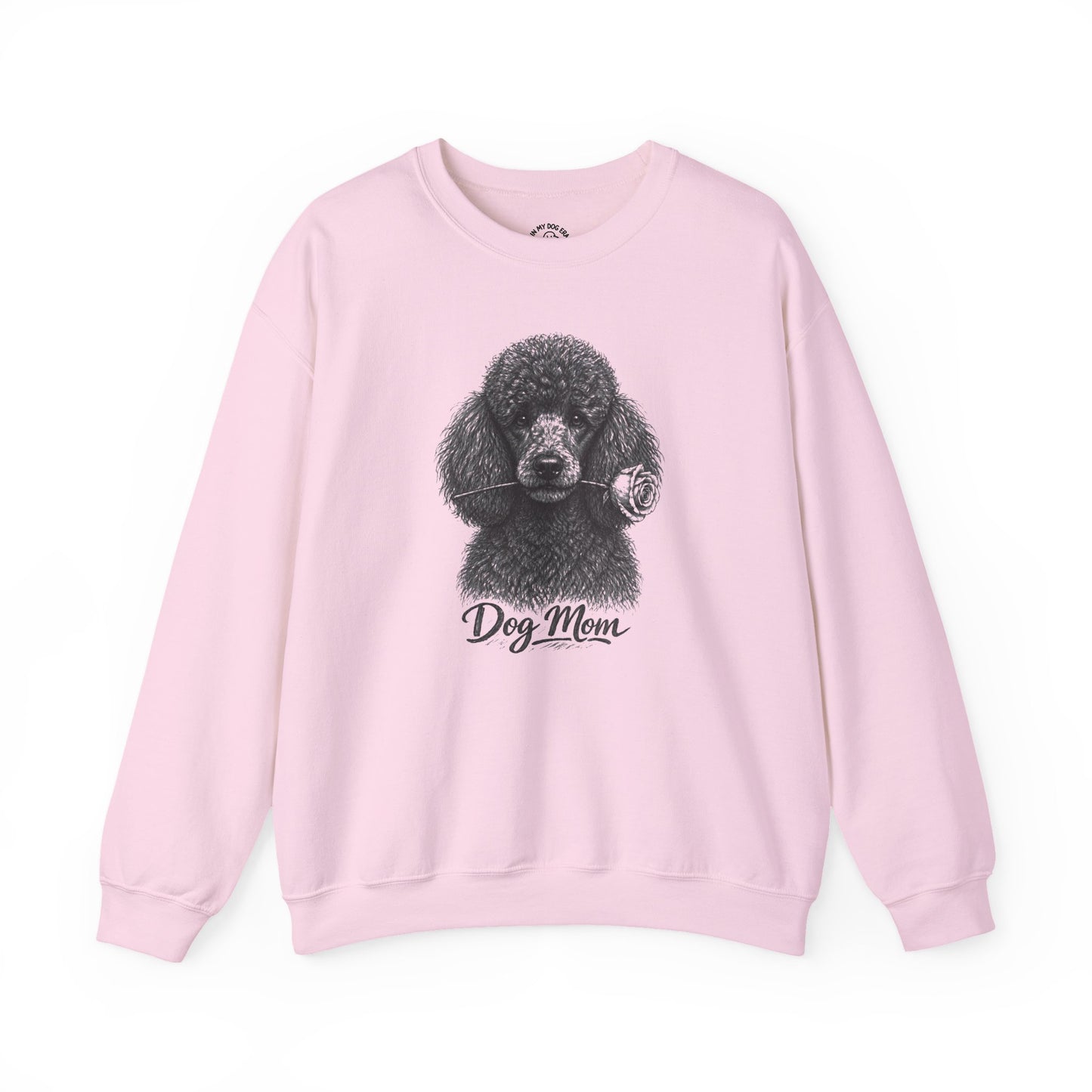 Poodle Dog Mom Sweatshirt (Rose Collection)