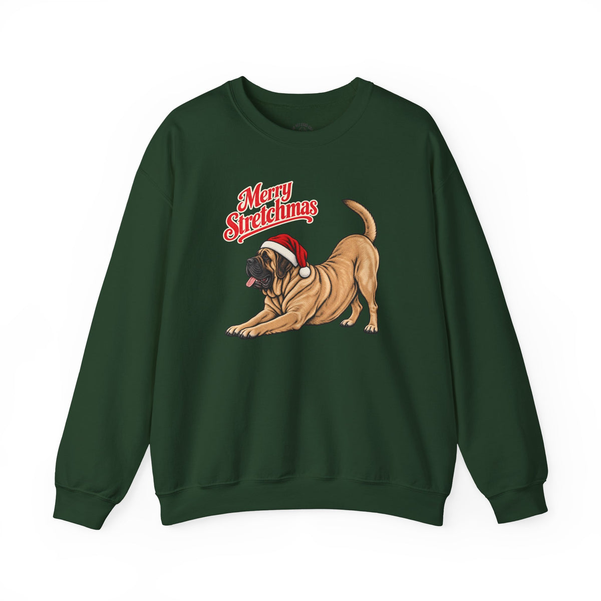 English Mastiff Christmas Sweatshirt | Merry Stretchmas