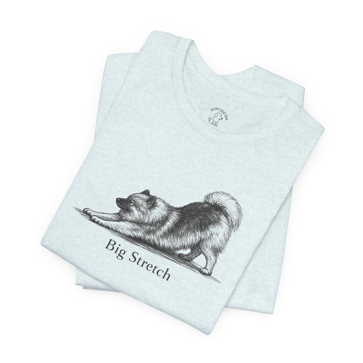 Big Stretch Keeshond T-Shirt