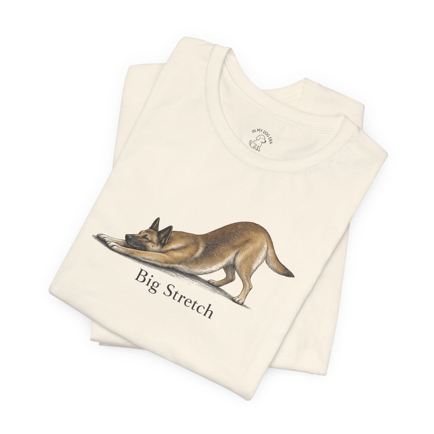 Big Stretch Belgian Malinois T-Shirt