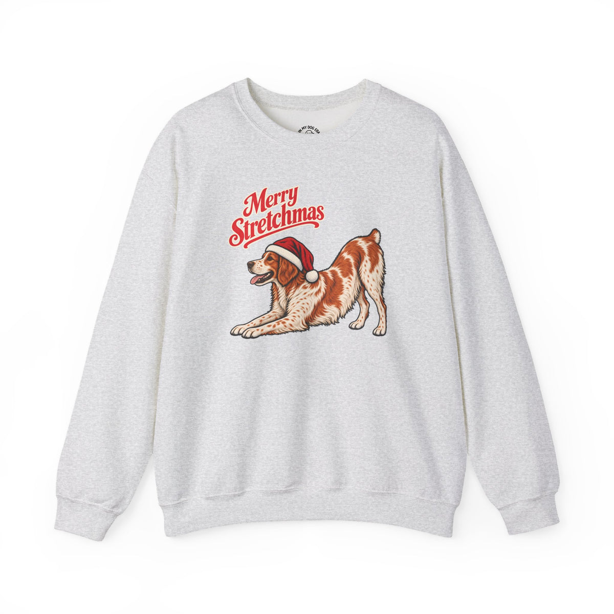 Brittany Christmas Sweatshirt | Merry Stretchmas