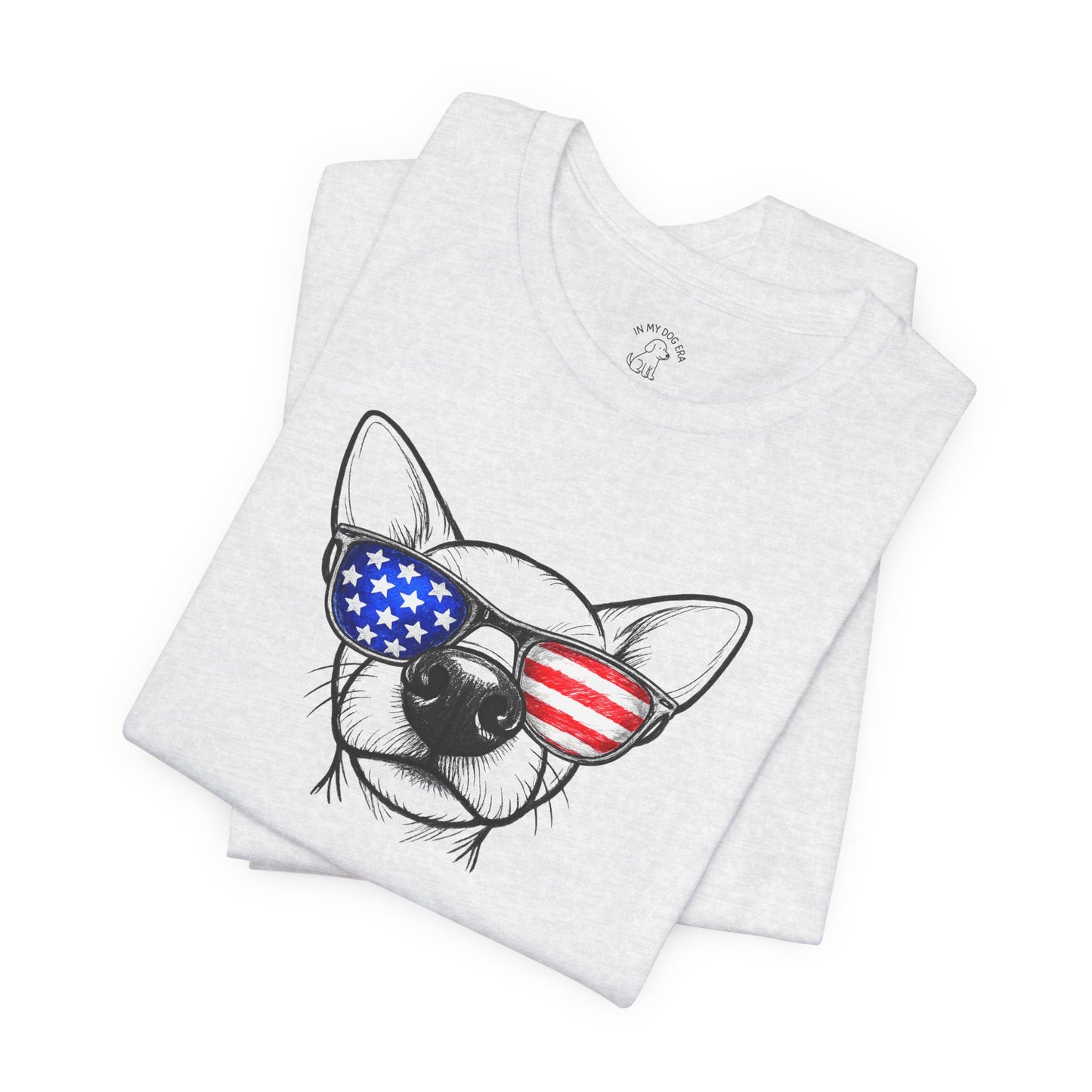 Red, White & BOOP Chihuahua T-Shirt