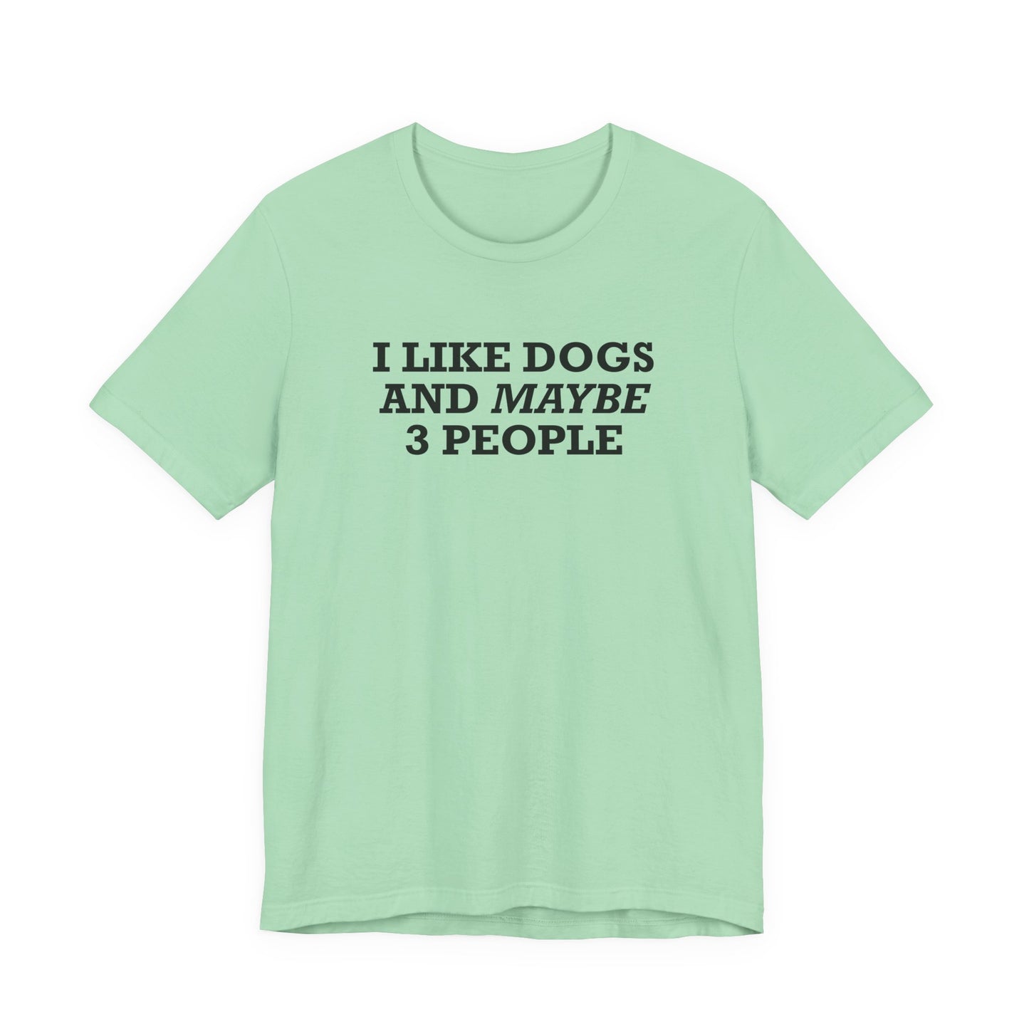 I Like Dogs And Maybe 3 People T-Shirt