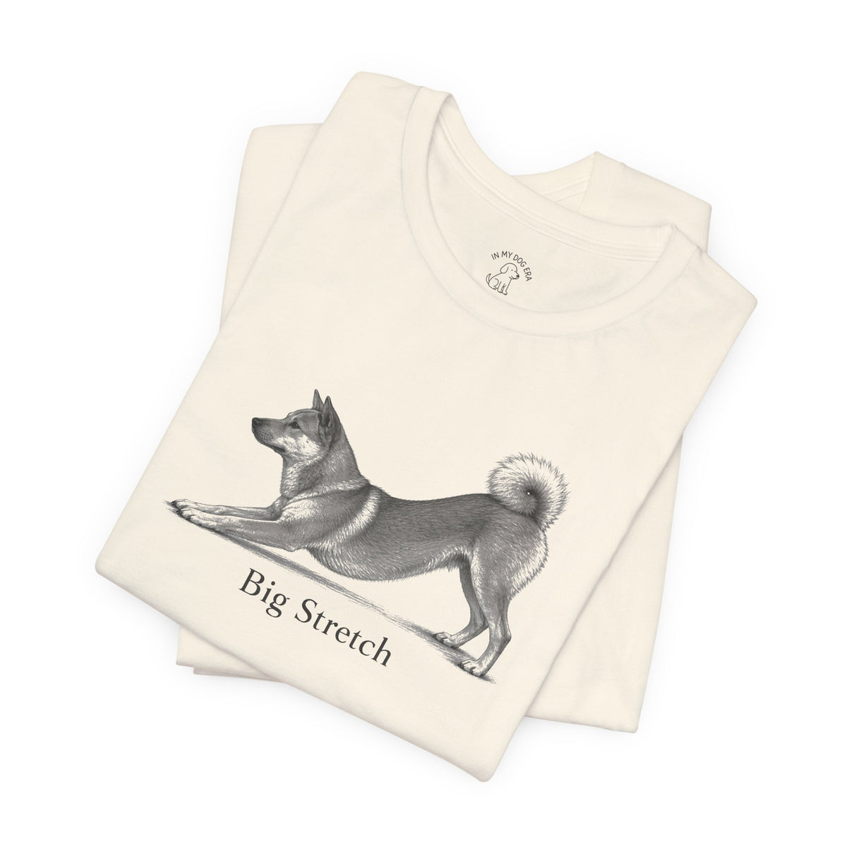 Big Stretch Korean Jindo T-Shirt