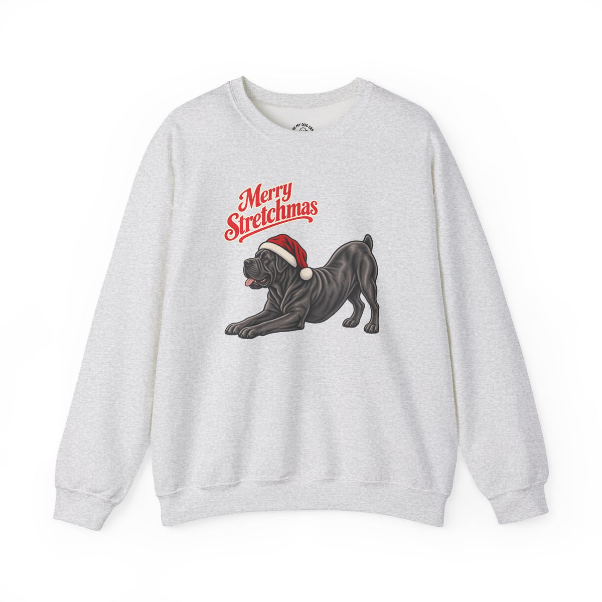 Cane Corso Christmas Sweatshirt | Merry Stretchmas (Docked Tail)