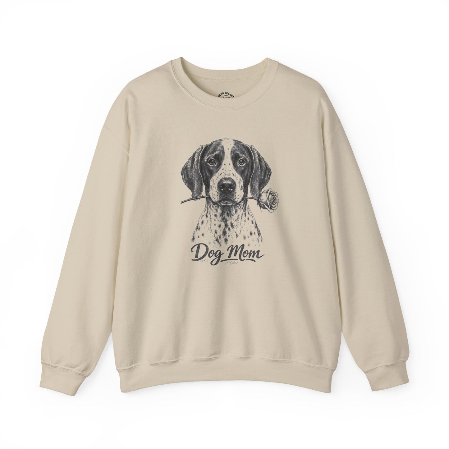 English Pointer Dog Mom Sweatshirt (Rose Collection)
