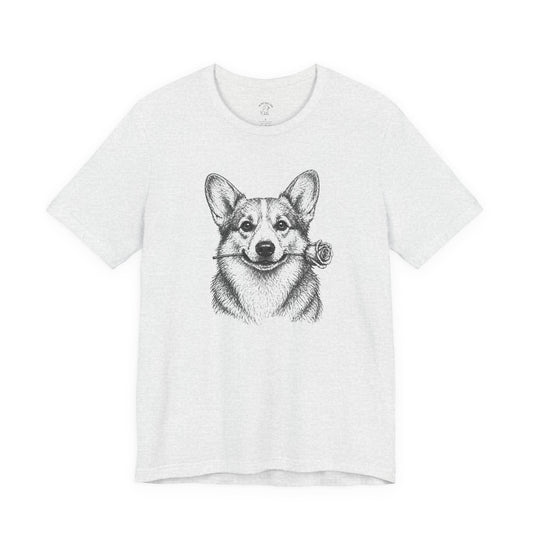 Corgi Rose Collection T-Shirt